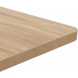 vidaXL Bistrotisch 50 x 50 cm Hellbraun