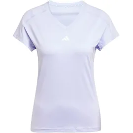 adidas Aeroready Train Essentials Minimal Branding V-Neck Damen - Weiß