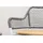 VCM ebuy24 Amora Sessel Grau,
