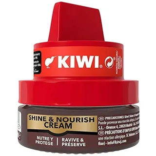 Schuhcreme Kiwi creme dunkelbraun