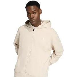 adidas All SZN Fleece Kapuzen-Sweatjacke Herren KC3161 - crystal linen L