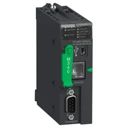Schneider Electric BMXP3420302 Modicon M340 CPU-Modul, max. 1024 digitale + 256 analoge E/A, CANopen, Ethernet TCP/IP