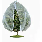 RCYONGQ Vogelschutznetz mit Reißverschluss oder Kordelzug Obstbaum Eichhörnchenschutznetz wiederverwendbares für Obstbäume, Tomaten, Käfer, Pflanzenschutz 160X180CM