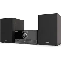 Aiwa MSBTU-600 Heim-Audio-Mikrosystem, Schwarz, Ablage, 50 W, RCA, FM