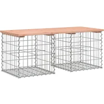 deluke Gabionenbank 103 × 44 × 42 cm