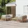 vidaXL Garten-Lounge-Set 9-tlg. hellgrau Bambus