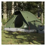 vidaXL Kuppel-Campingzelt 2 Personen Olivgrün