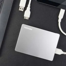 Toshiba Canvio Flex 2 TB USB 3.2 silber HDTX120ESCAA