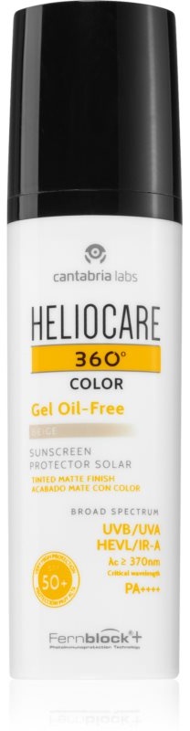 Heliocare 360° tönendes Schutzgel SPF 50+ Farbton Beige 50 ml