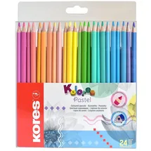 KORES Kolores Pastellfarbstifte 24 St. mehrfarbig