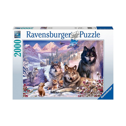 Ravensburger Puzzle Puzzle Wölfe im Schnee, 2.000 Teile, Puzzleteile