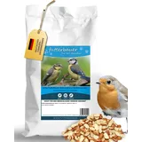 Futterbauer 25 kg Erdnusskerne teilblanchiert, Ambrosia-kontrolliertes Vogelfutter