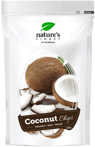 Nature's Finest Bio Kokosnuss Chips 100 g