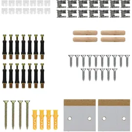 ECD Germany Heizkörperverkleidung Landhausstil 78x19x82 cm Weiß MDF lackiert