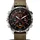 Garmin MARQ Adventurer BT 30,4 mm Edelstahlgehäuse weiß Lederarmband khaki M