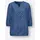 Classic Basics Schlupfbluse Blau 40