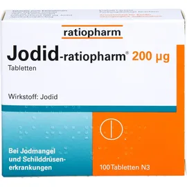Ratiopharm Jodid-ratiopharm 200 μg Tabletten