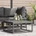 vidaXL Gartenmöbel Schwarz 70 x 70 x 32 cm Metall