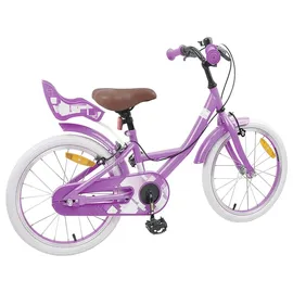 vidaXL Kinderfahrrad 18 Zoll RH 0 cm Lila