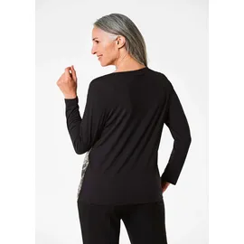 GOLDNER Shirt in schwarz / gemustert), | Gr.: 48