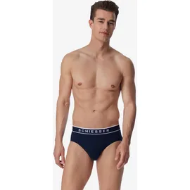 SCHIESSER Rio Slip unifarben blau XXL 6er Pack