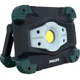 Philips EcoPro50 LED-Arbeitsleuchte, tragbarer wiederaufladbarer LED-Strahler aus Aluminium, Baustrahler, 1000lm, Powerbank Funktion