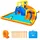 BESTWAY H2OGO! Mega Wasserpark Super Speedway mit Dauergebläse 551 x 502 x 265 cm