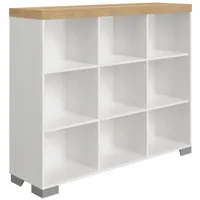 Paidi Standregal Kira 135,3 x 111,8 x 37,9 cm Eiche weiß