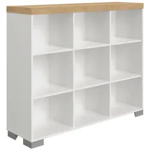 Paidi Standregal Kira 135,3 x 111,8 x 37,9 cm Eiche weiß