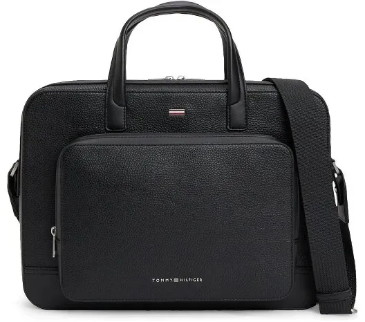 Tommy Hilfiger TH Central Laptoptasche 37 cm  schwarz