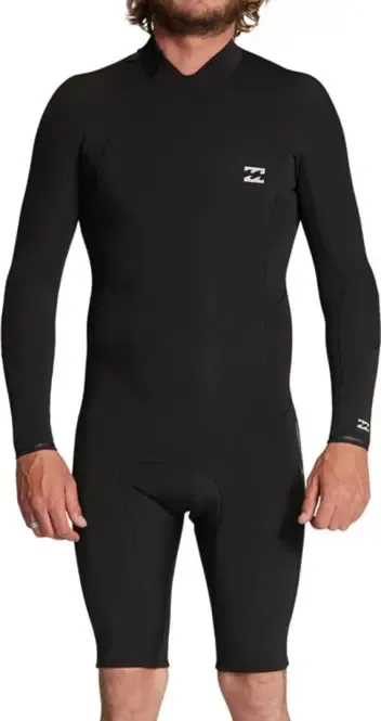 BILLABONG 2/2 ABSOLUTE LS BACK ZIP Shorty 2024 black - M