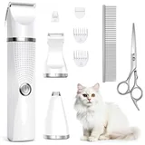 Leise Schermaschine Katze Set,Profi Haarschneidemaschine für Katzen Hunde Ver...