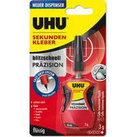 UHU blitzschnell PRÄZISION Sekundenkleber 34340 3g