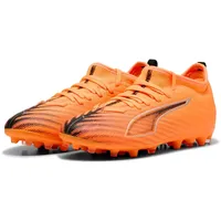 Puma Ultra 6 Match MG Jr heat fire-puma black-glowing