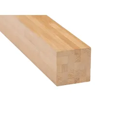 Erle Kanteln, 86x86 mm, ideal für den Saunabau, mehrfach verleimt, gehobelt
