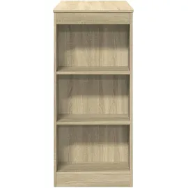 vidaXL Bartisch mit Regal 95 x 47 x 103,5 cm Braun