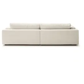 KAWOLA Big Sofa RAINA Cord cremeweiß
