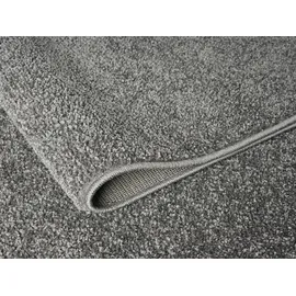 OTTO home Teppich OTTO HOME "Lisam", grau (dunkelgrau), B:200cm H:15mm L:300cm, Kunstfaser, Teppiche, Teppich, meliert, uni, weich, Wohnzimmer, Schlafzimmer