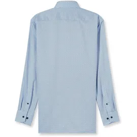 Olymp Luxor, modern fit, New-Kentkragen, extra langer Arm, bleu, 100% Baumwolle, Hemden,