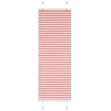 vidaXL Plissee Rosa 45x150 cm Stoffbreite 44,4 cm Polyester, vidaXL