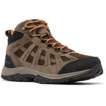 Columbia Redmond III Mid WP wasserdichte Wanderstiefel für Herren, Braun (Cordovan x Elk), 42