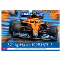 Calvendo Königsklasse FORMEL 1 (Wandkalender 2026 DIN A4 quer),