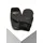 URBAN CLASSICS Puffer Imitation Leather Gloves Schwarz S/M