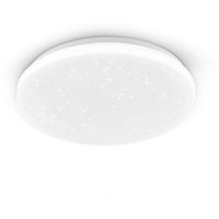Eglo Deckenlampe Pogliola-S, Ø 31 cm, Kristalleffekt LED Deckenleuchte,