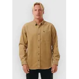 Rip Curl Classic Surf Cord LS Hemd dark khaki M