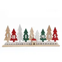 Something Different - Adventskalender, Holz, weihnachtliches Design (SD6556)