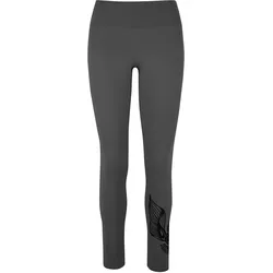 Yoga Leggings Ganga 7/8 Warrior Yoga Damen Grau Stretchig KISMET Groß