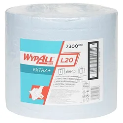 WYPALL Putztuchrolle L20 EXTRA+ 2-lagig blau, 500 Blätter