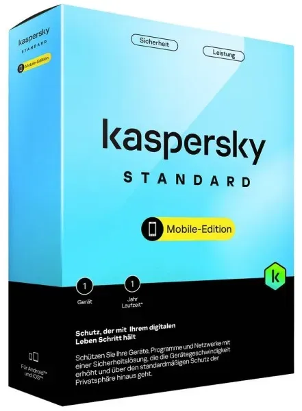 Kaspersky Mobile Edition 2026 | für Android - 1 Gerät / 1 Jahr - Download + Produktschlüssel