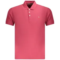 Napapijri Herren-Kurzarm-Poloshirt Rot : Farbe - Rot, Größe -